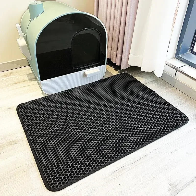 Polymères de Litière pour Chat, Double Couche, Imperméable, Lavable .