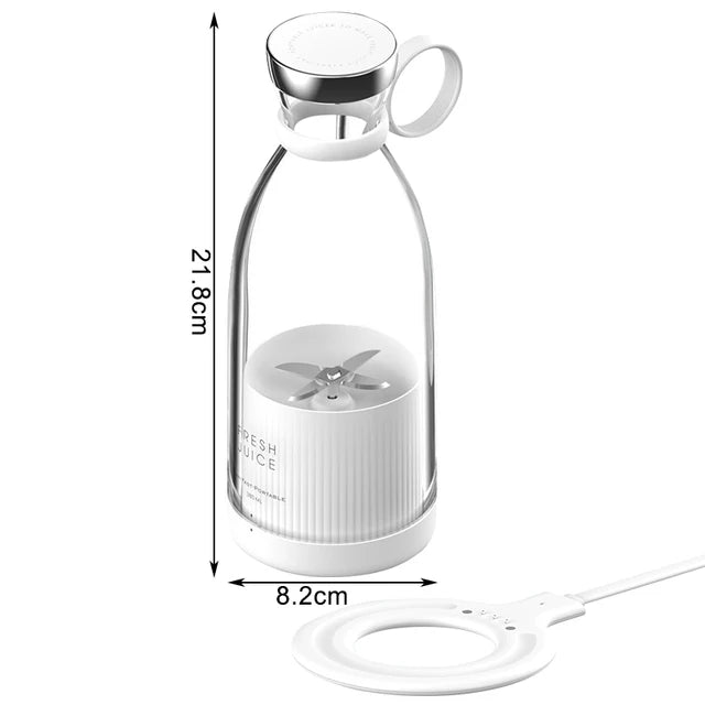 Presse-agrumes Électrique Portatif, Mini Presse-agrumes USB, Extracteur de Jus de Fruits, Milk-shake, Appareil Multifonction, Aliments